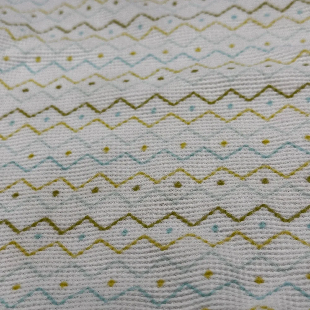 Lullaby Lane Thermal geometric funky design thermal Waffle Weave‎ Baby blanket